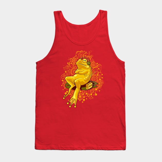 FROGGIE ON RELAX MODE Tank Top by ADAMLAWLESS